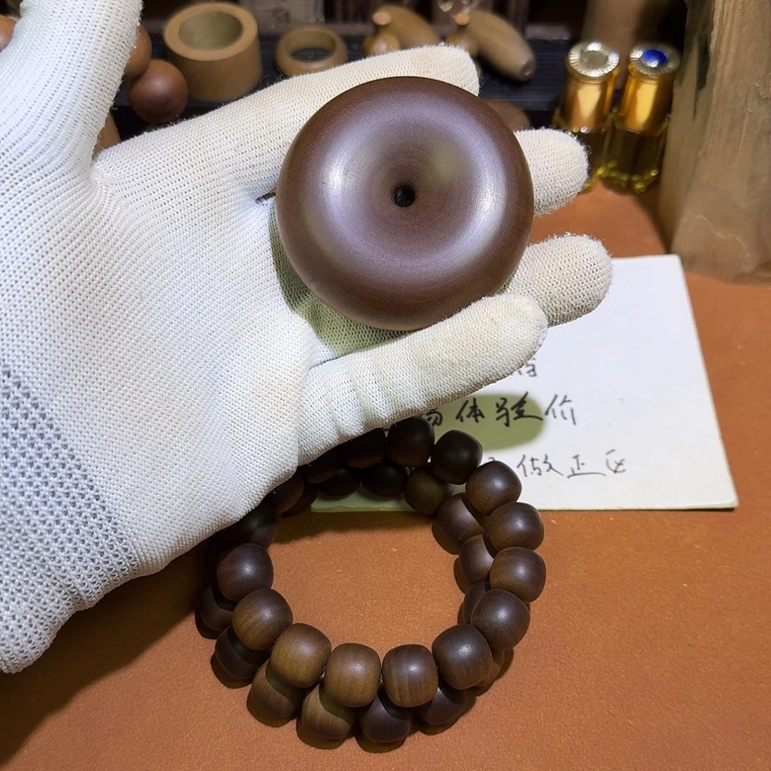 ꧁***꧂檀香木老山檀香大平安扣6.0×2.0