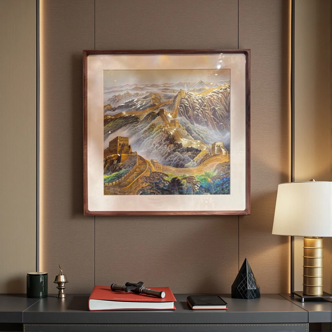 H11客厅挂画玄关桌面装饰摆件  52*52cm