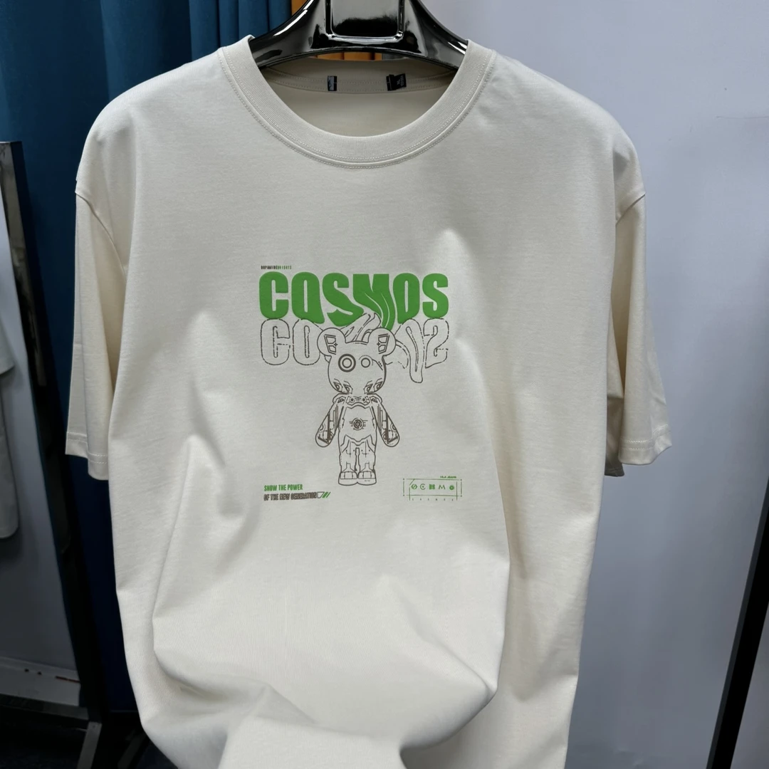 夏季男士净色短袖T恤舒适百搭YD52239