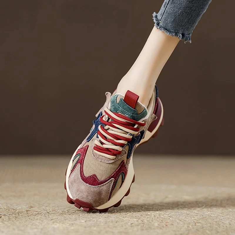 【CBMT官方正品】西班牙小众品牌2025复古阿甘鞋运动鞋小蛮腰女鞋