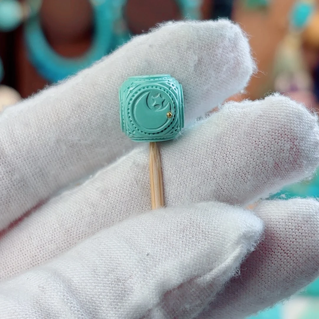 绿松石未镶嵌配饰