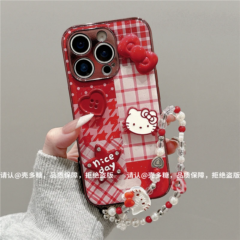 电镀水凝壳酒红适用苹果iPhone17/华为荣耀/OPPO/VIVO/小米手机壳