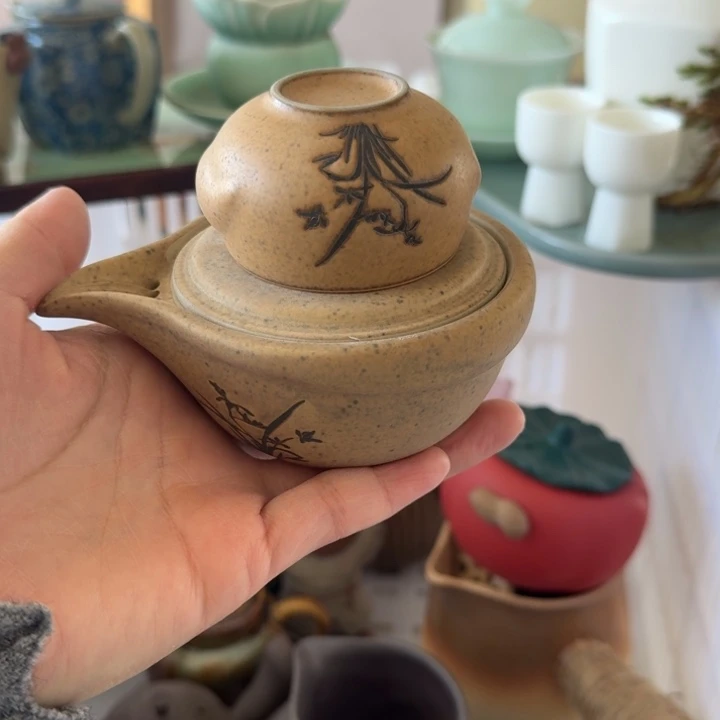 微瑕陶瓷茶具茶杯茶壶