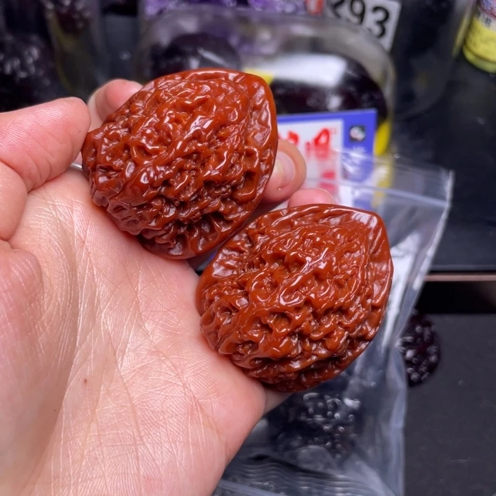 文玩核桃把件官帽