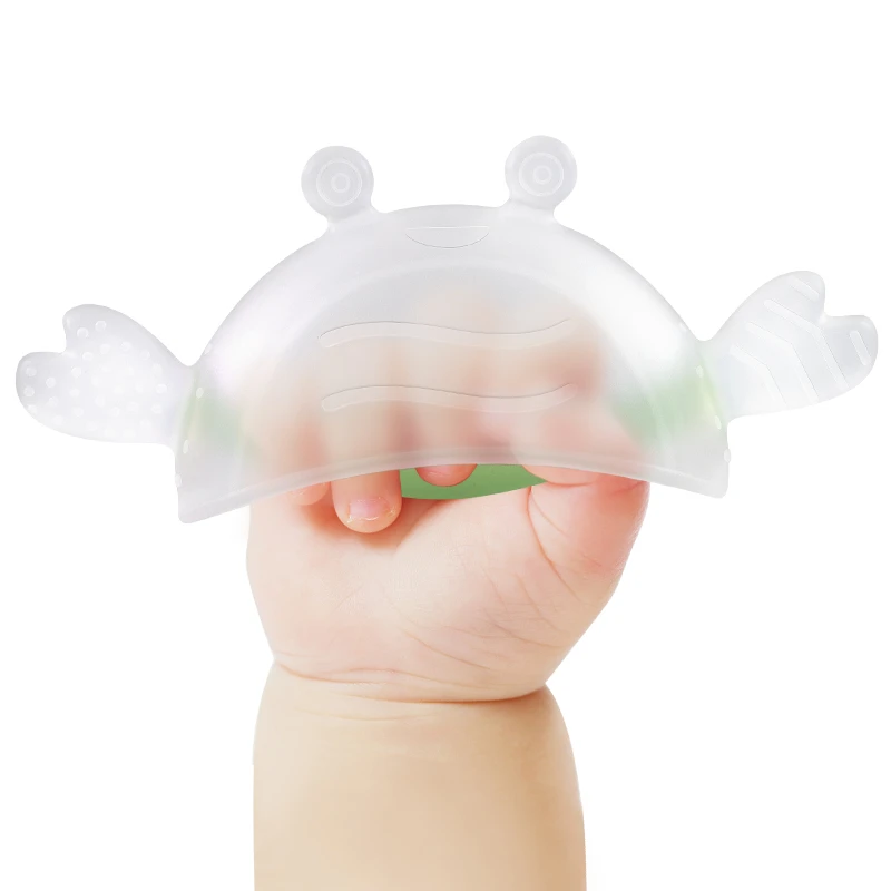 磨牙牙胶大月龄半包玩具螃蟹牙胶宝宝婴儿牙胶液态柔软安抚牙胶