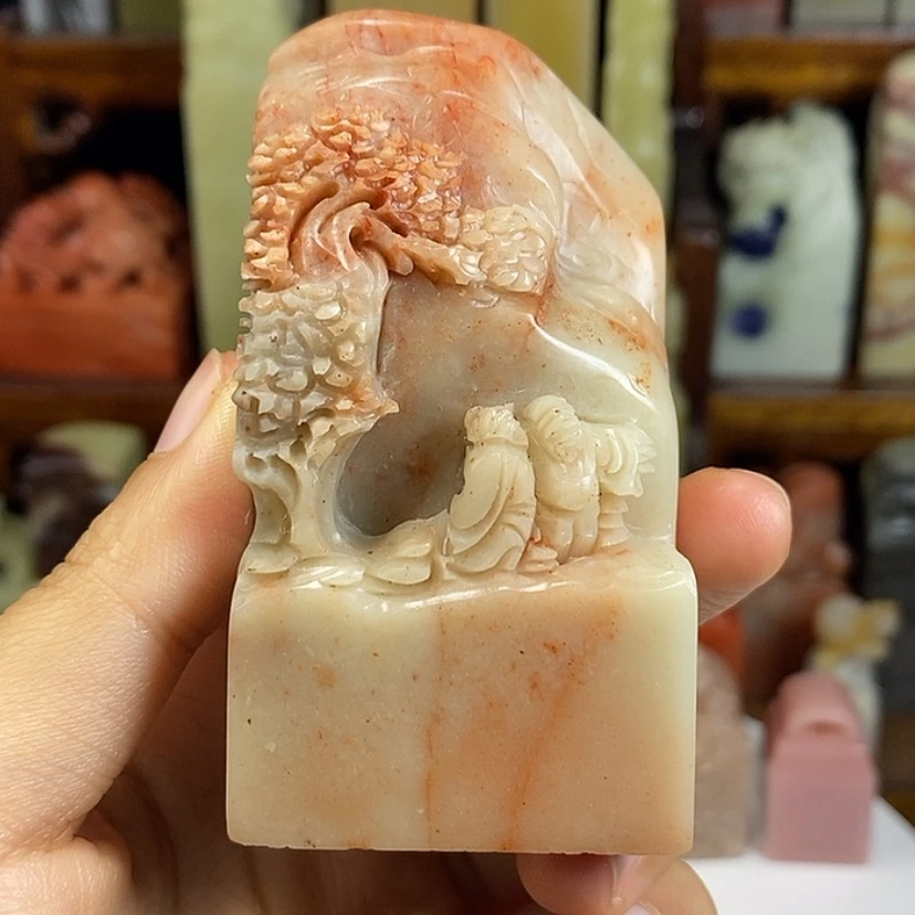 【闪购商品】青田石印石老挝。