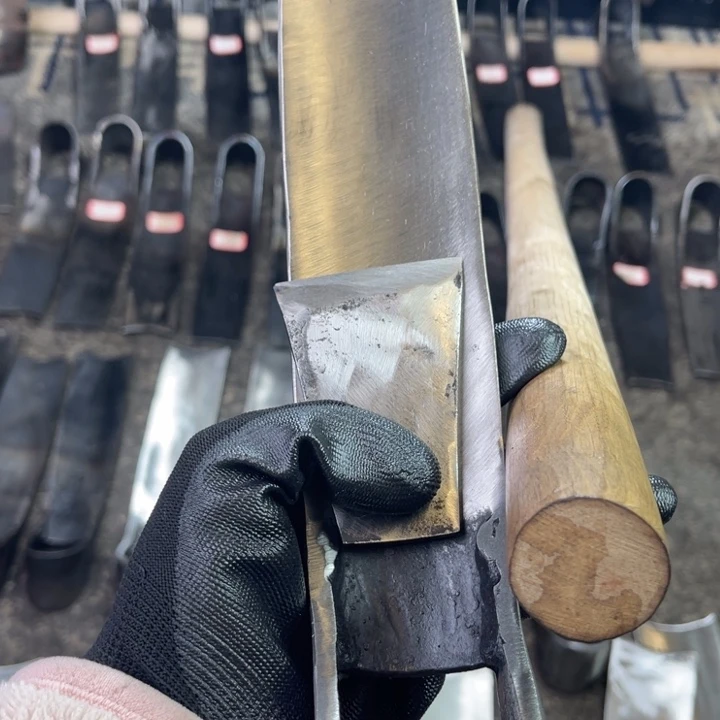 半***者龙泉手工制作工艺锄头一套