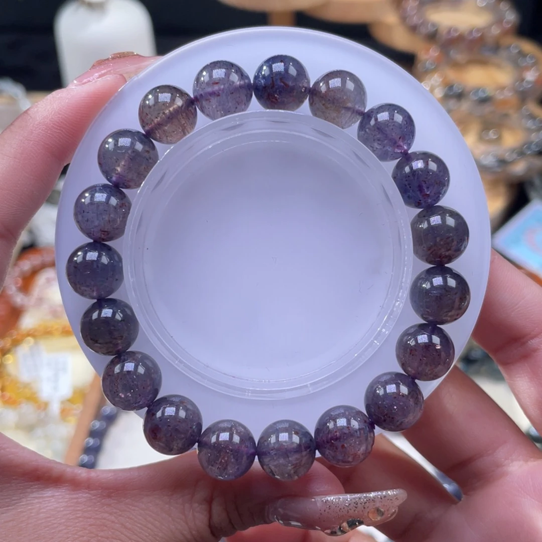 堇青石手串未镶嵌