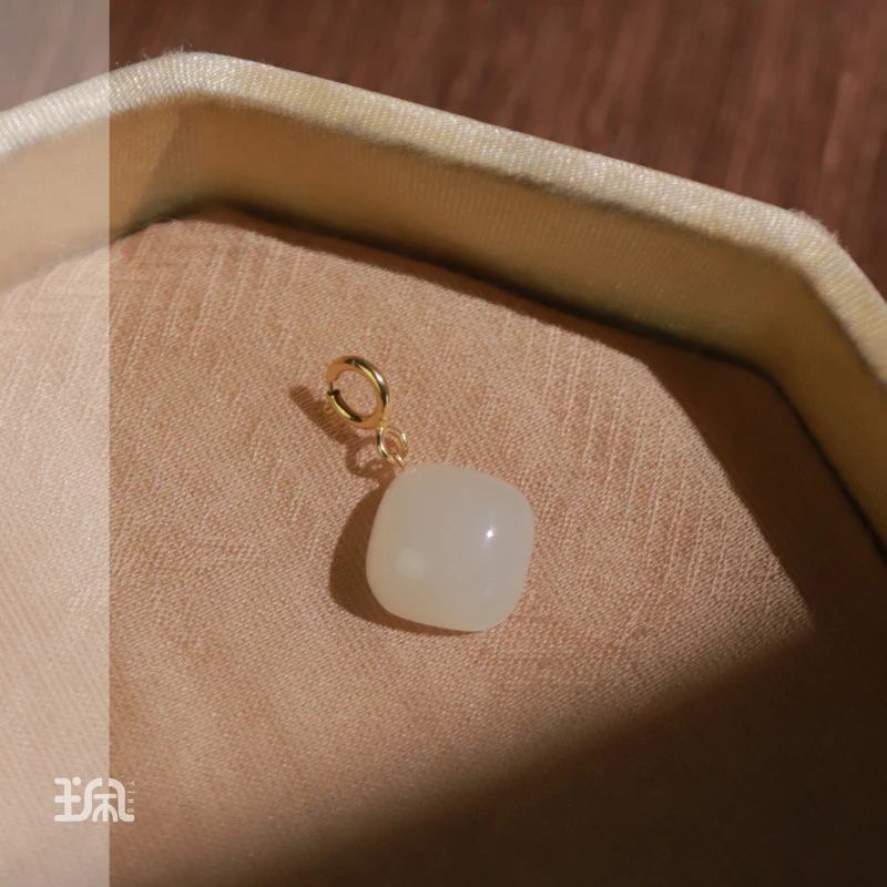 单坠/瑶滢|和田玉*18K金镶嵌XYB24080302多样性发其一