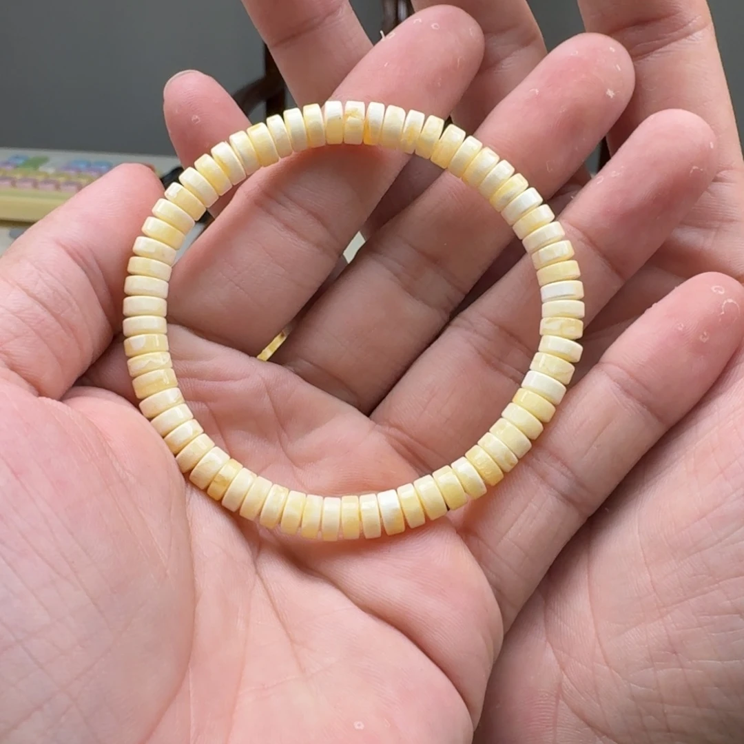 手链琥珀未镶嵌6.5mm