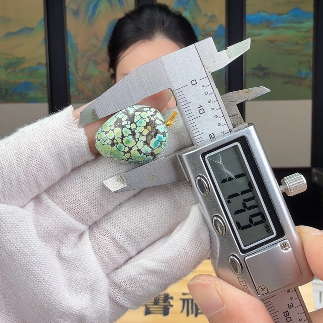 美***了绿松石未镶嵌珠宝奇石