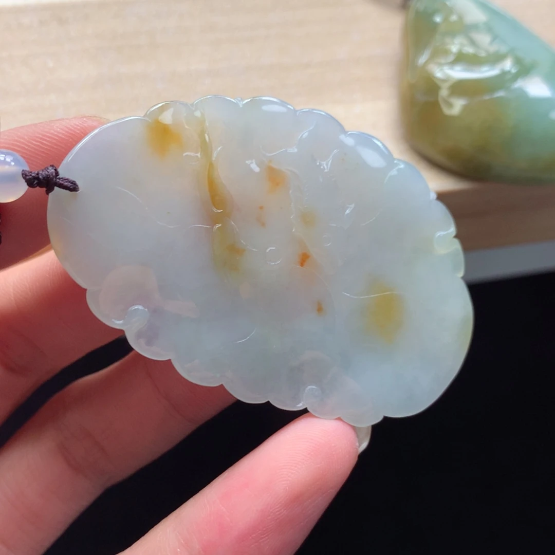 颈饰未镶嵌翡翠吊坠