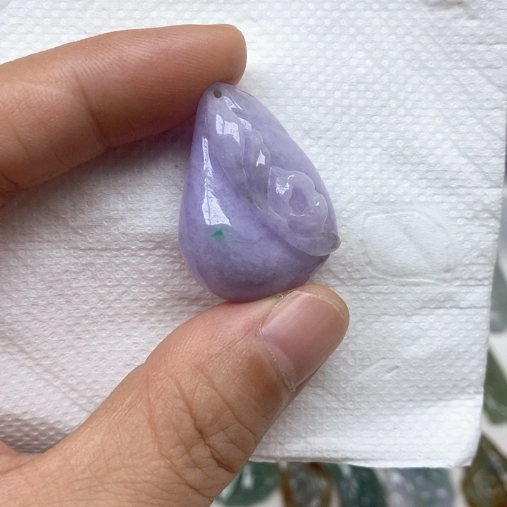 颈饰未镶嵌翡翠天然缅甸翡翠