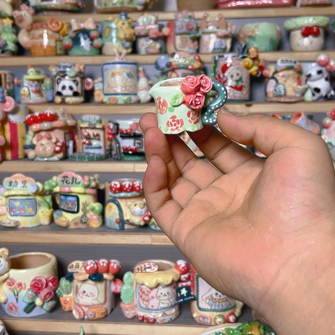 ****️老梧家的手工多肉花盆