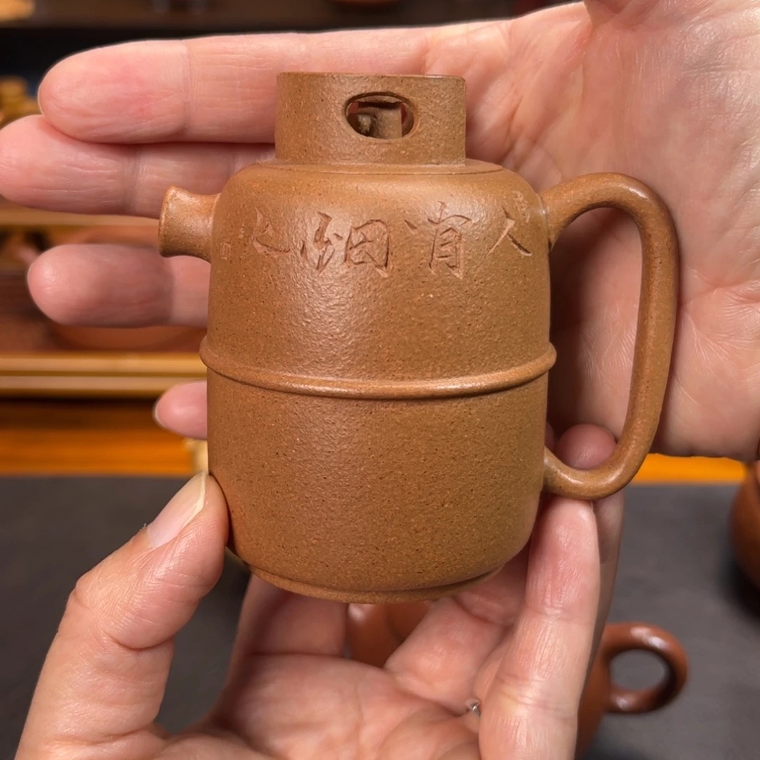 紫砂茶壶宜兴紫砂壶半手工制作处理品