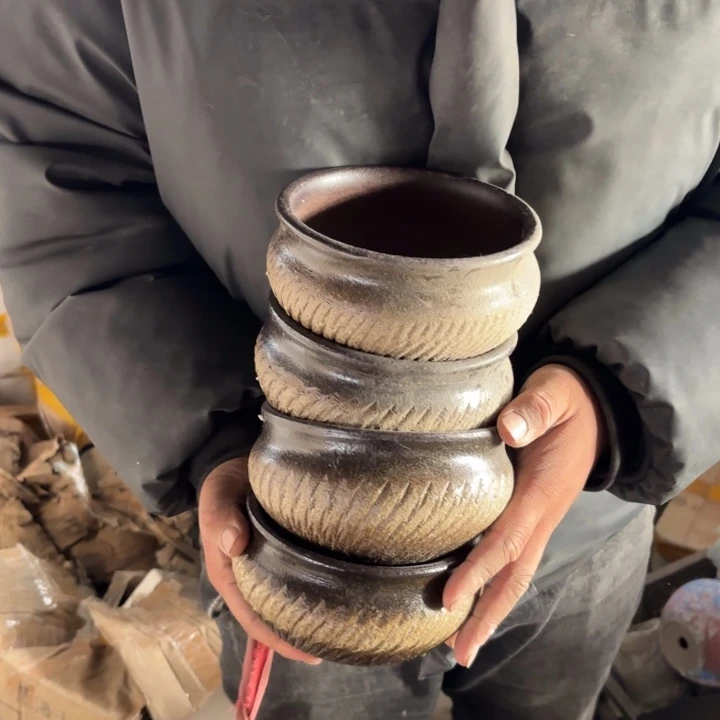 红陶口径 高度 花盆 14 9