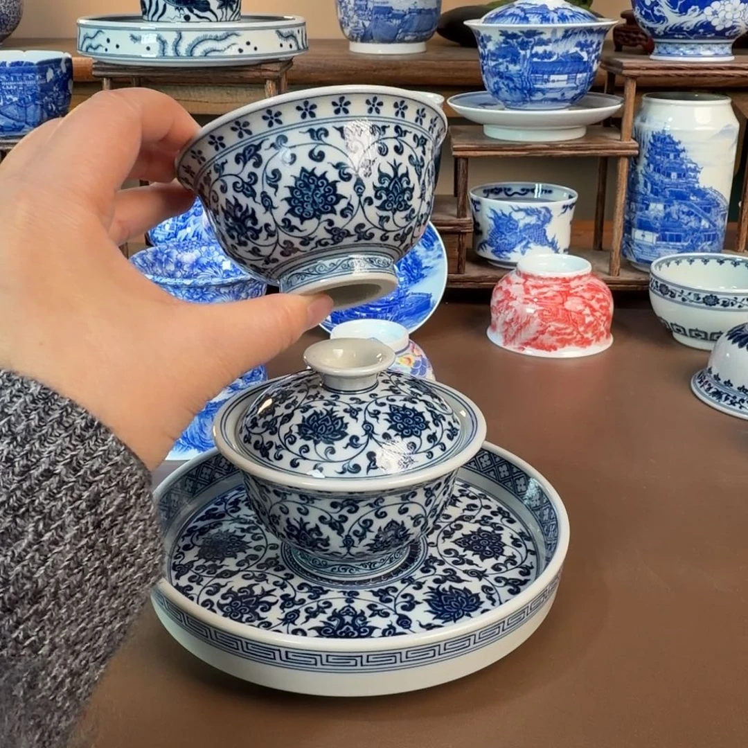 景德镇陶瓷手工手绘