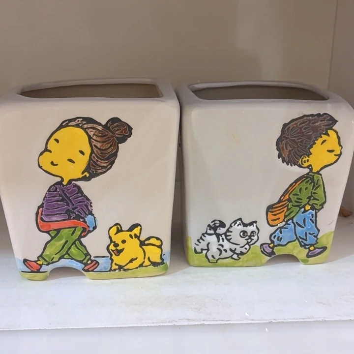 多肉花盆满15包邮