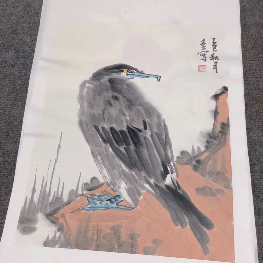 国画1.4平尺纯手绘国画作品