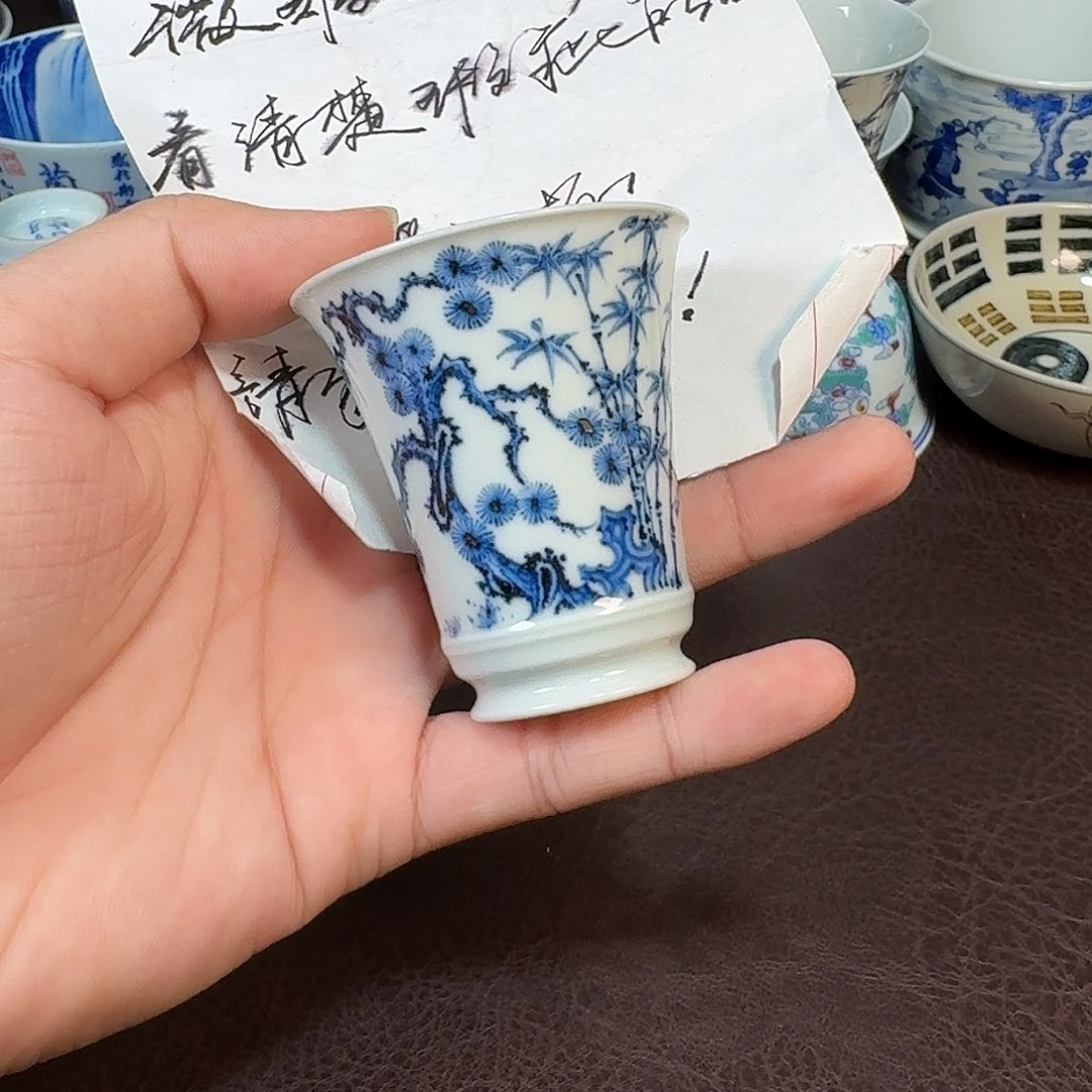 和***仓现代景德镇陶瓷杯