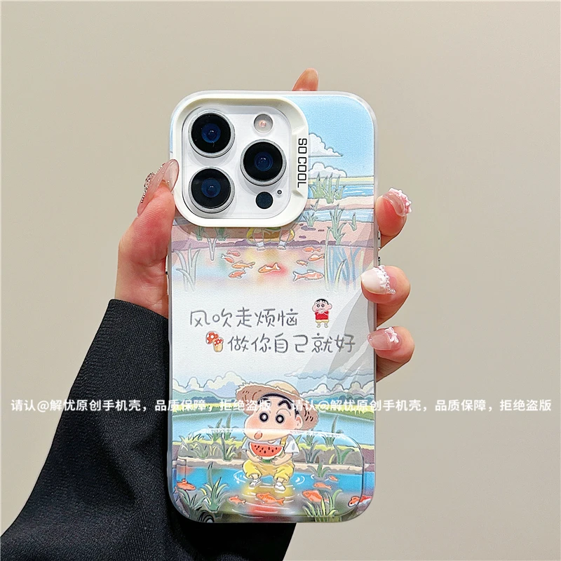 磨砂彩银适用苹果16/iPhone/华为荣耀/OPPO/VIVO/小米/手机壳保护