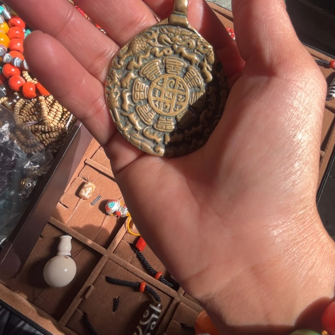 抹*藏地朵朵九宫八卦牌