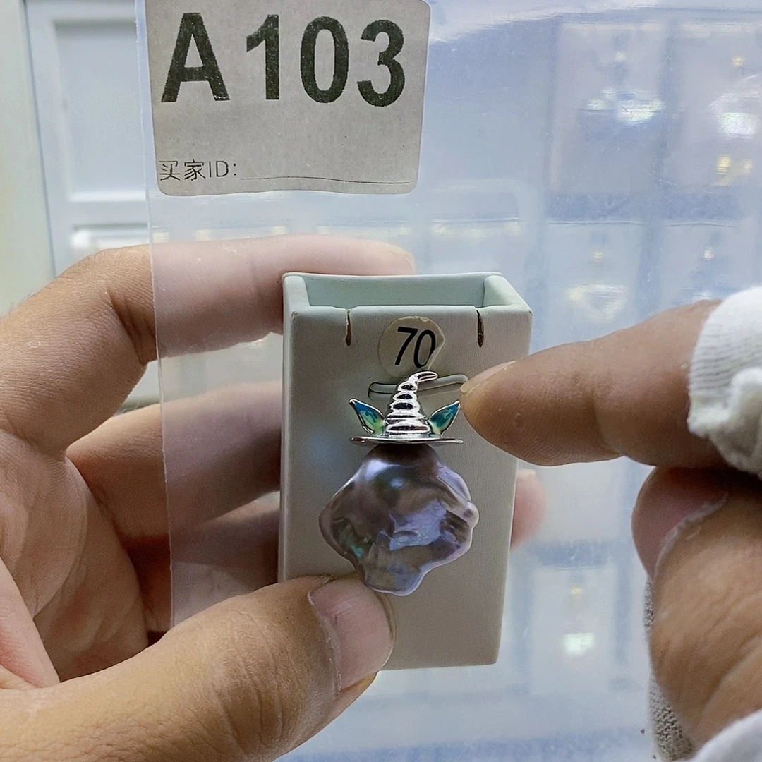 颈饰合金淡水珍珠