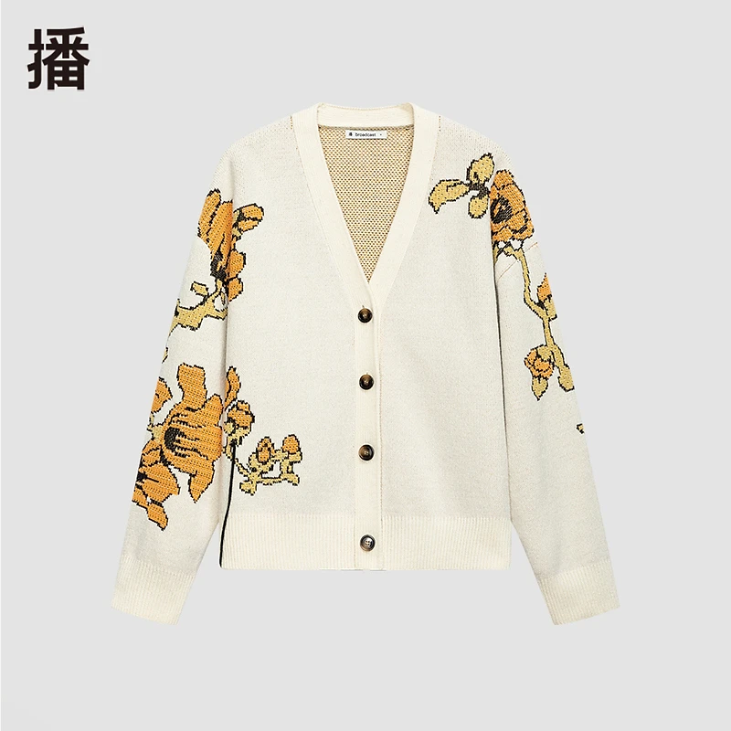 播开衫BDR1UD0422长袖针织衫