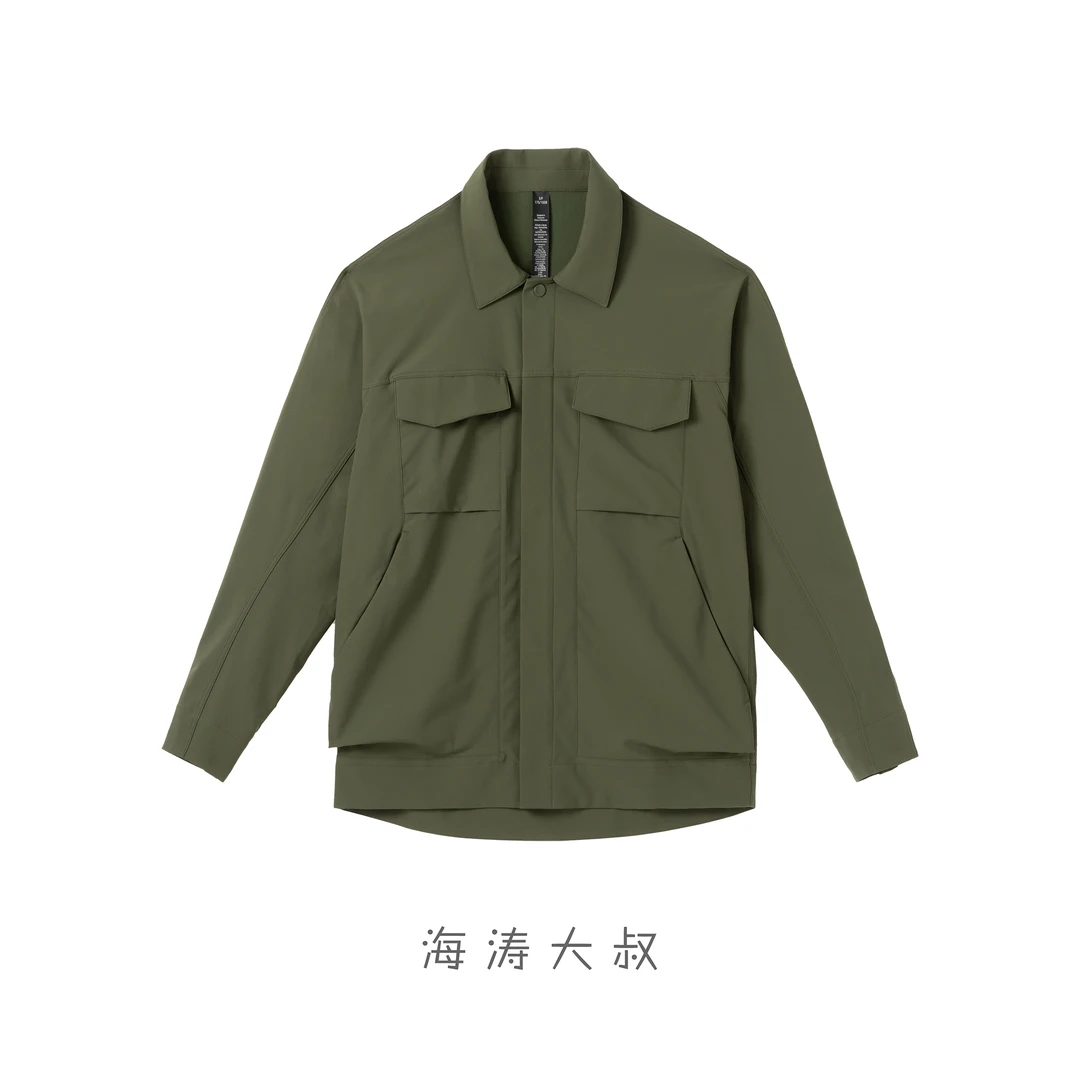 【海涛大叔】男款LU无标城市机能风工装外套 BBGCZL-73