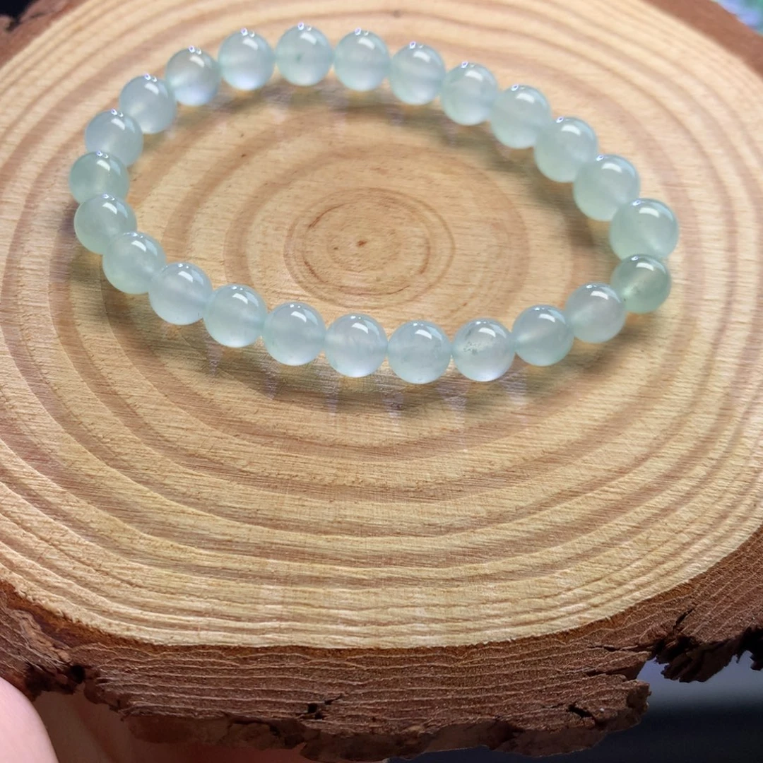 翡翠未镶嵌手链塔串