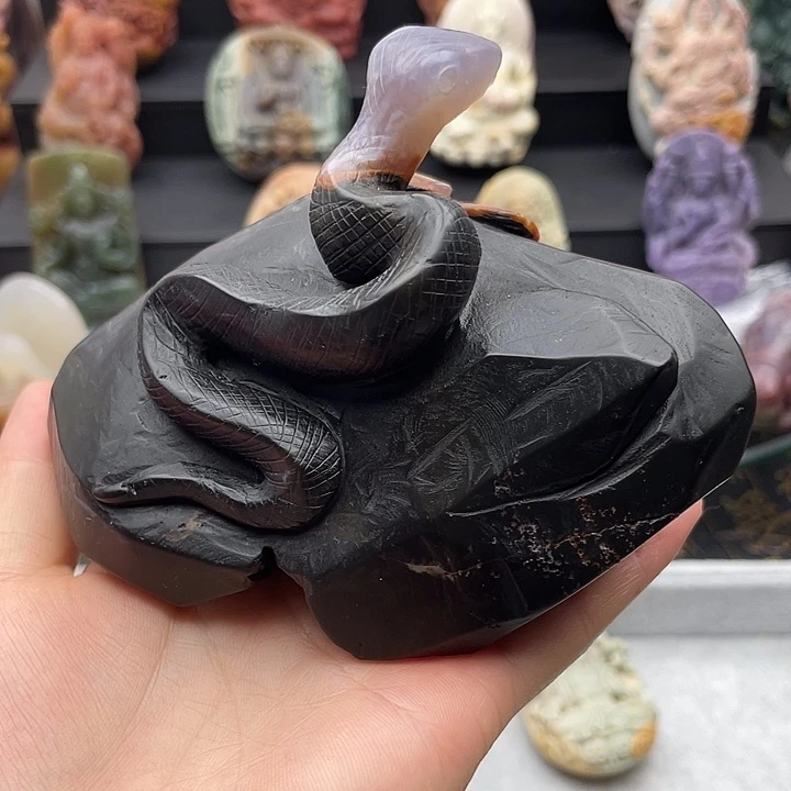 未镶嵌摆件石英质玉