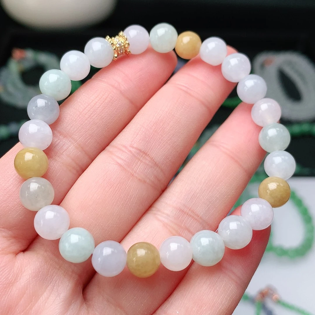 翡翠手链未镶嵌翡翠