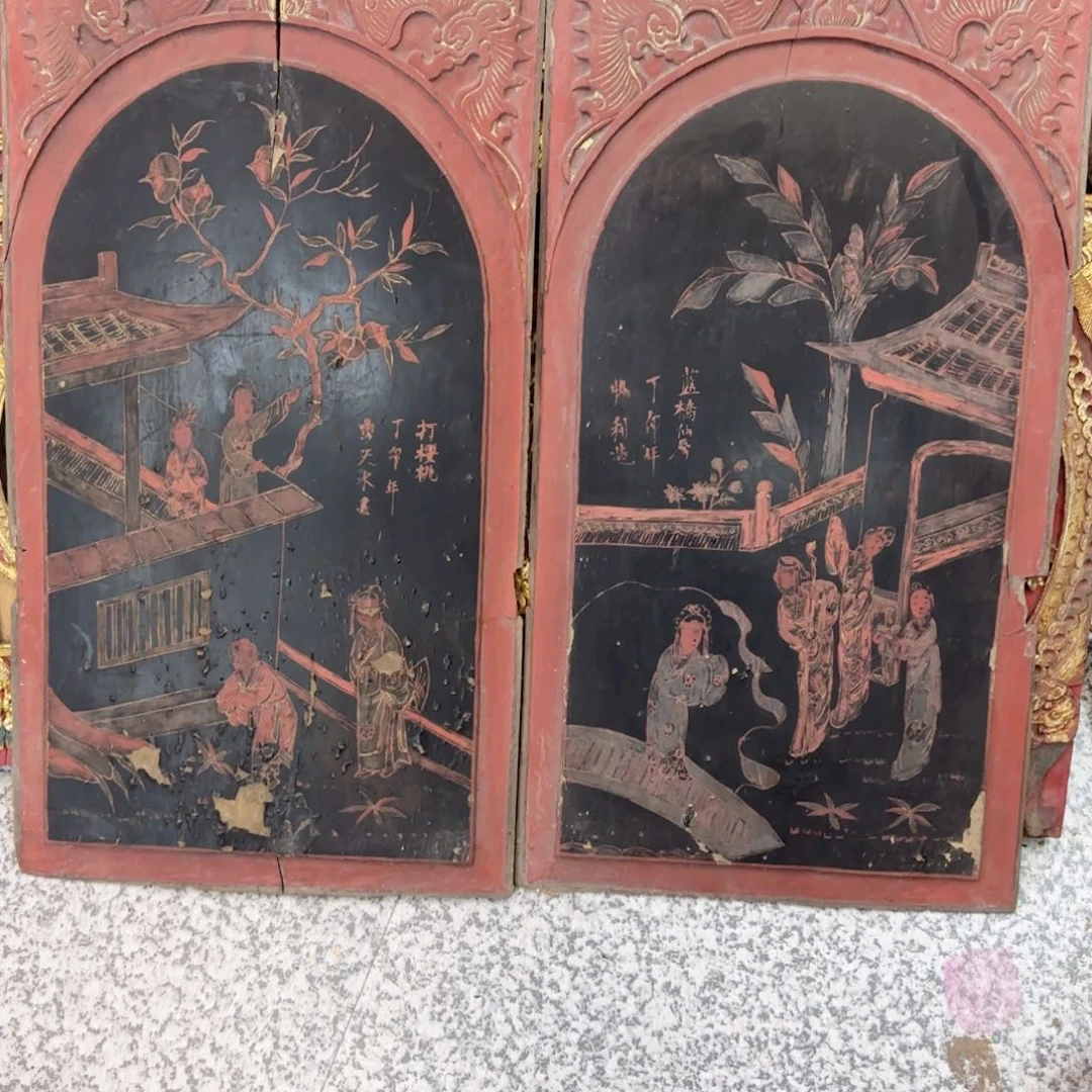 香榧木一****】木雕摆件创意