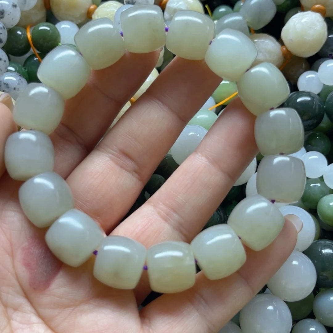 和田玉手链未镶嵌