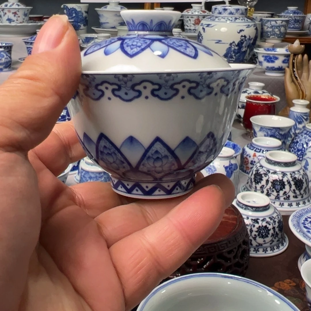 摆件景德镇青花陶瓷