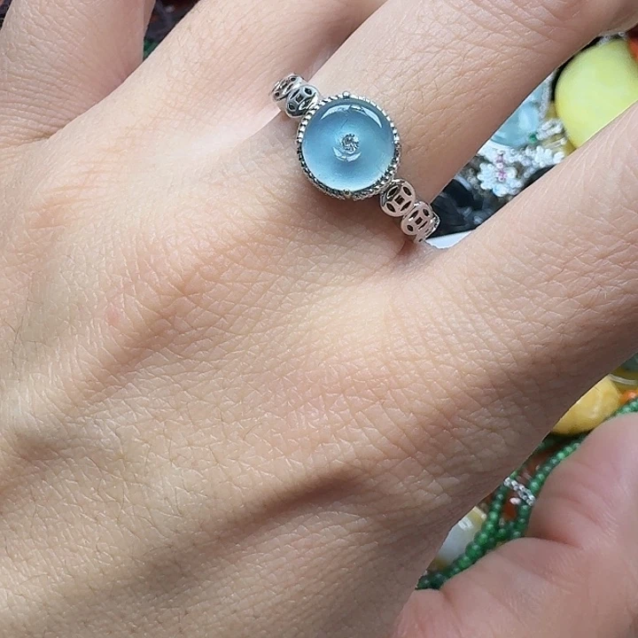 翡翠未镶嵌项链翡翠