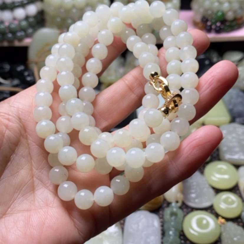 【闪购商品】颈饰未镶嵌和田玉（糖玉）