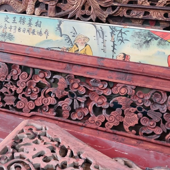 香榧木一*木雕工艺精湛的