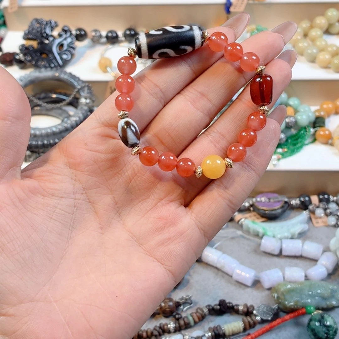 洵***开未镶嵌手链翡翠手串