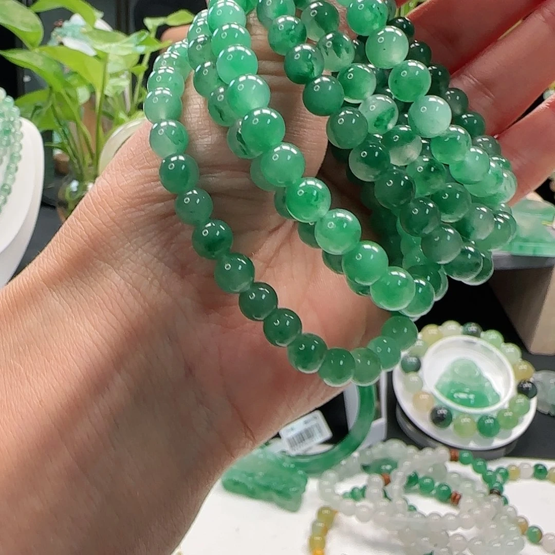 石英质玉手串未镶嵌