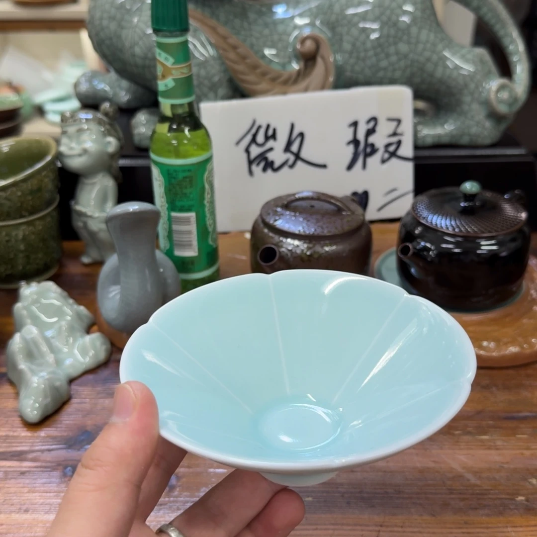龙泉青瓷小仲茶具3830