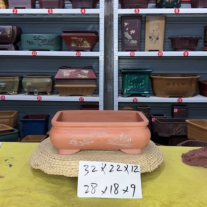 紫砂花盆宜兴紫砂厂