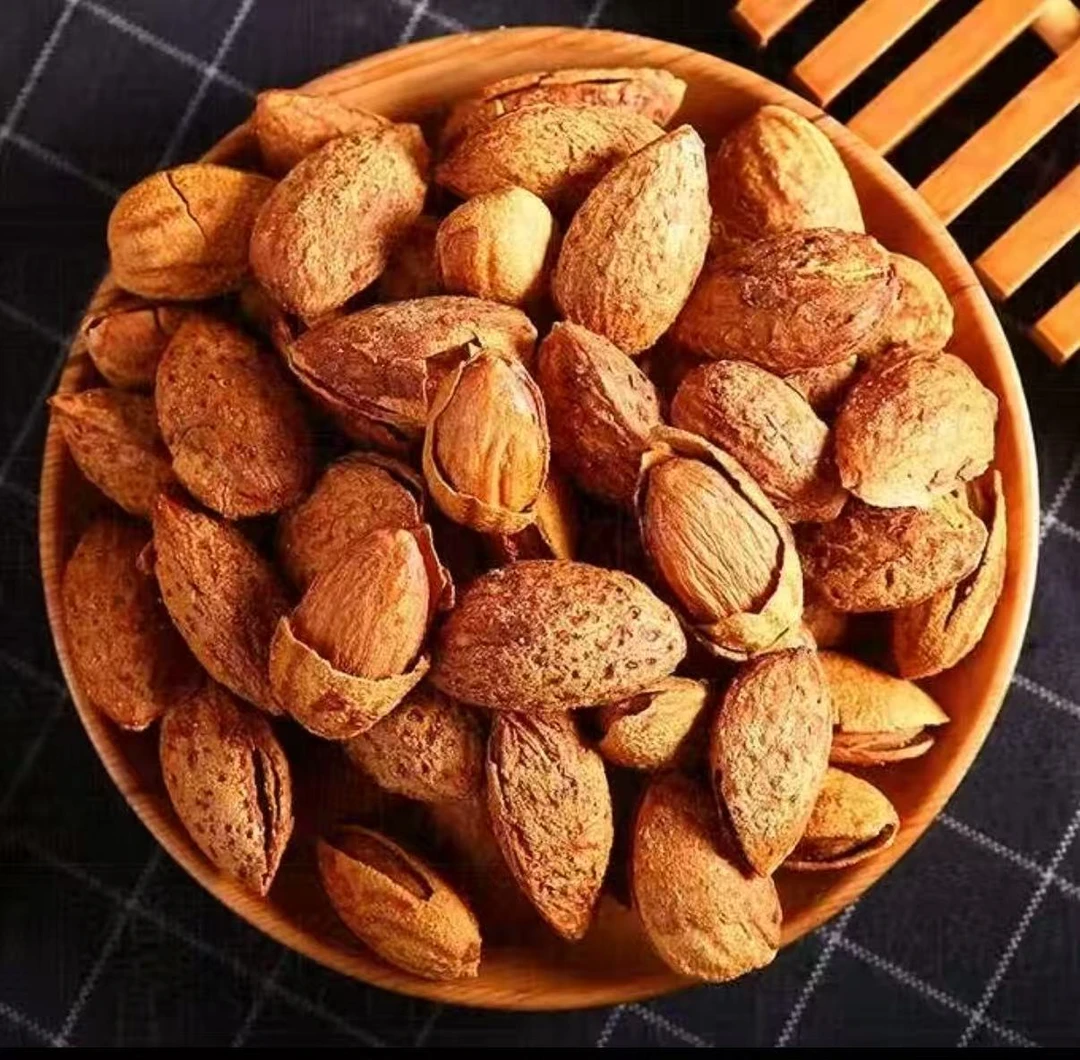 纸皮薄壳巴旦木奶香椒盐原味香酥休闲零食干果笋