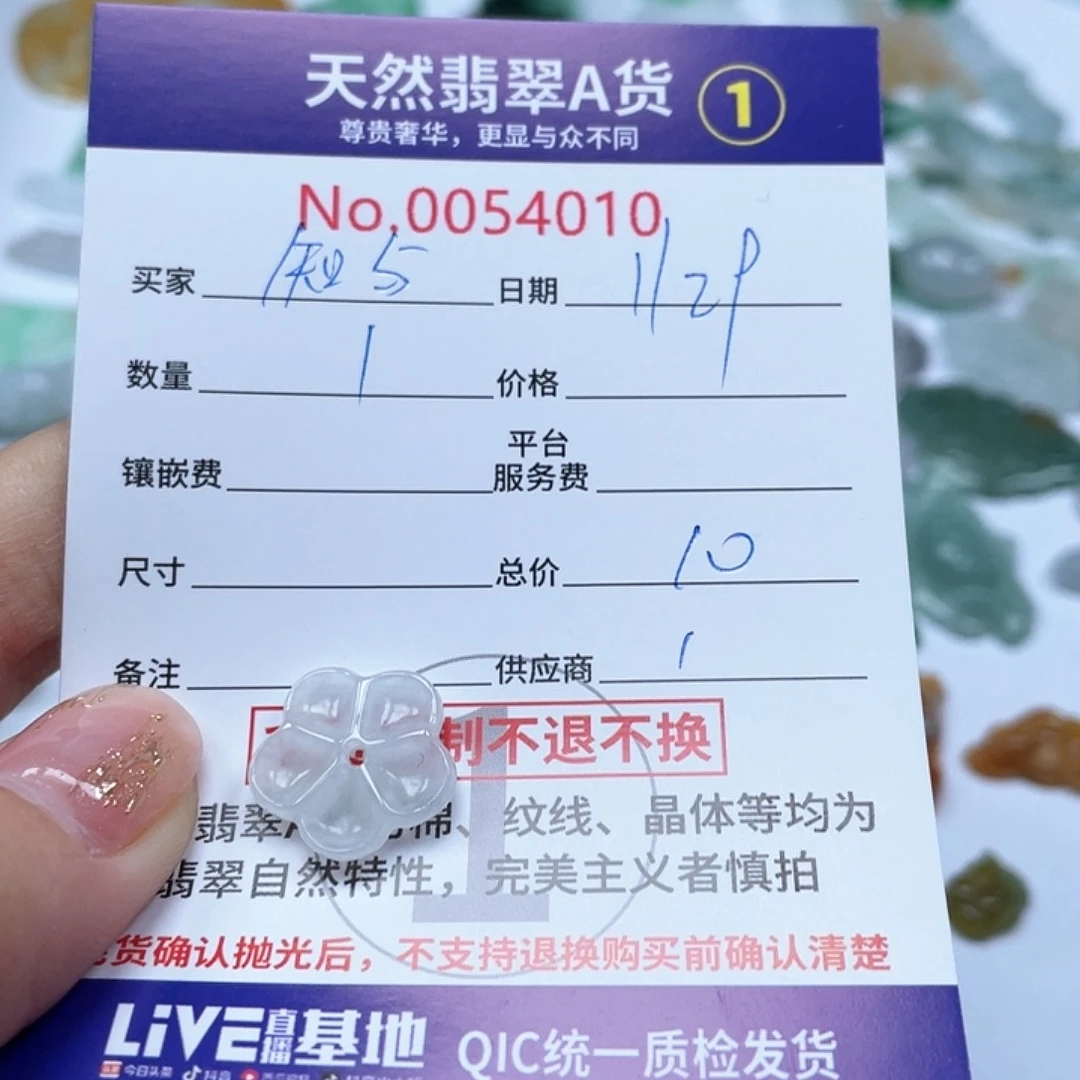 翡翠颈饰未镶嵌知*