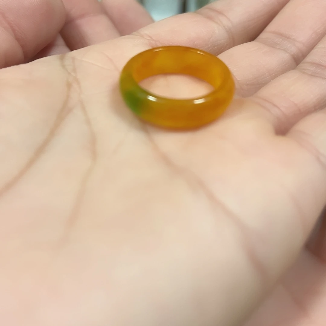 翡翠未镶嵌戒圈精致小巧精致小巧漂亮