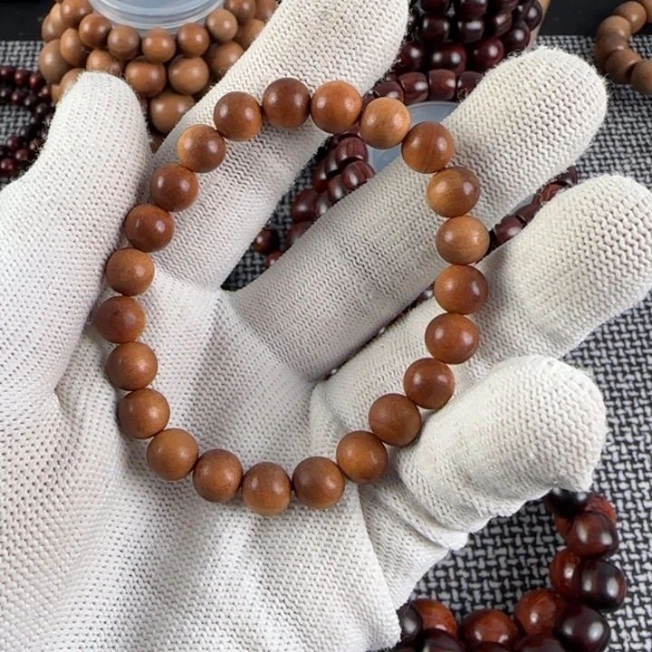 檀香木老山檀香香 1.0单圈圆珠