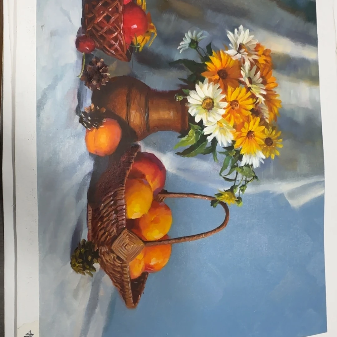 油画加油加油努力加油加油