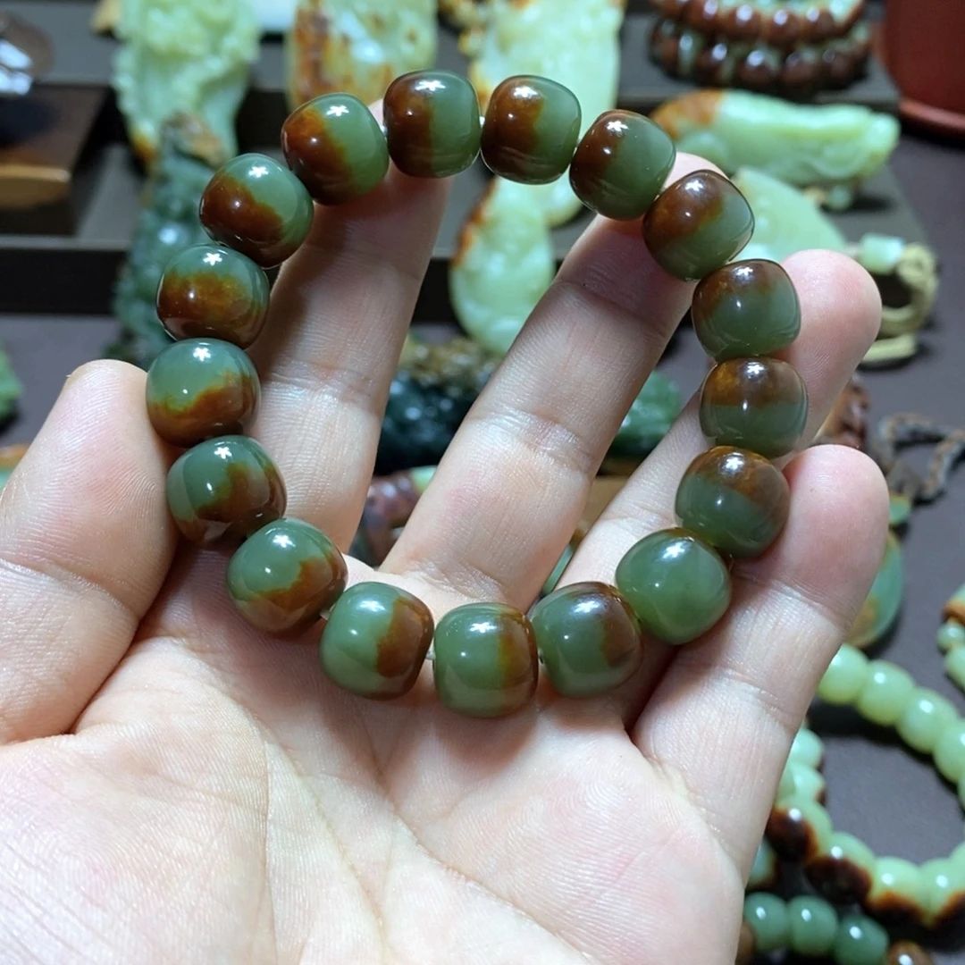 透闪石质玉未镶嵌手链