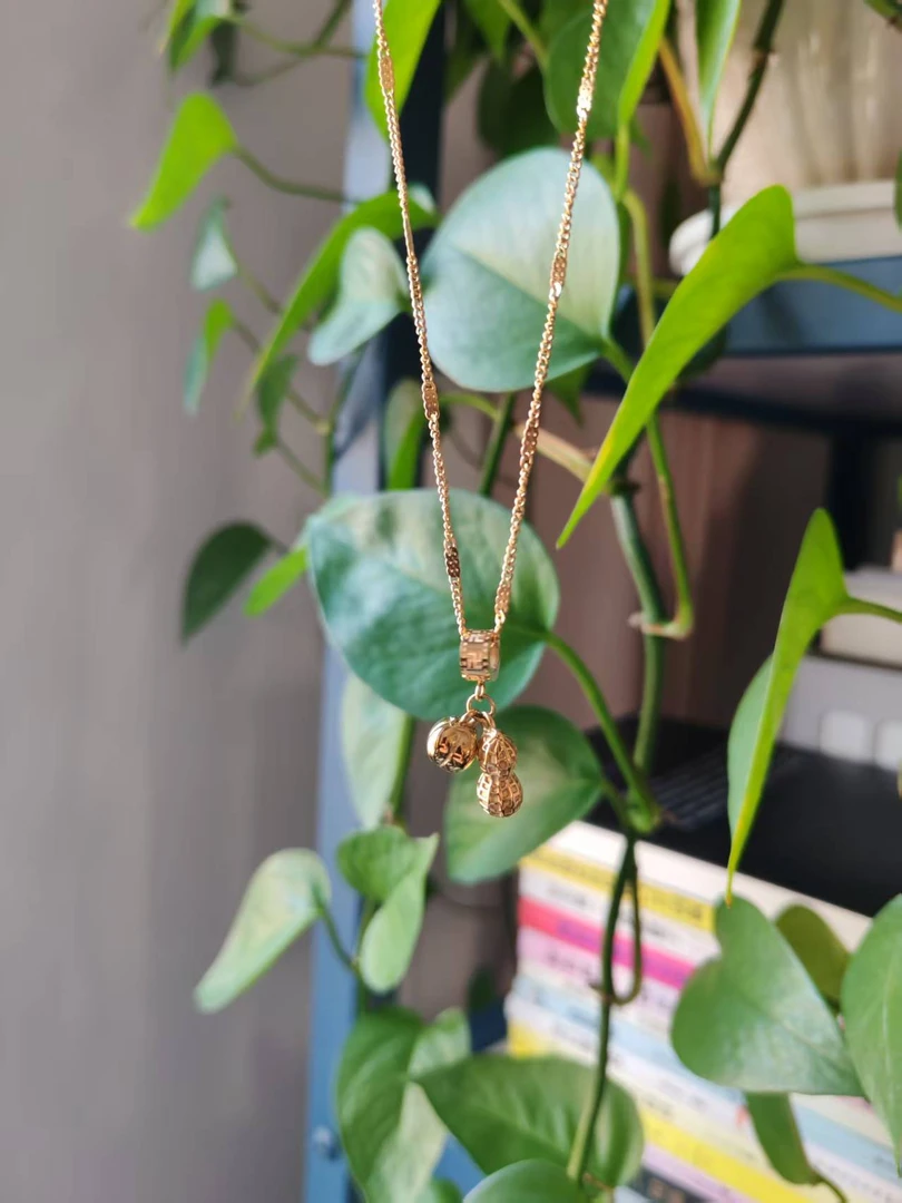 非金属仿珍珠项链 【澜墨儿】琉璃仙境气质时尚百搭法式优雅项链