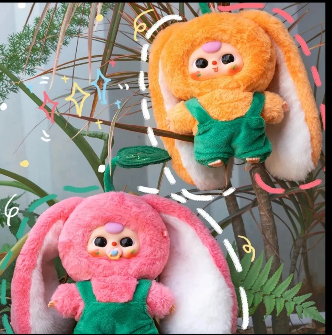 团车踩后4娃三岁春天在哪里系列毛绒盲盒